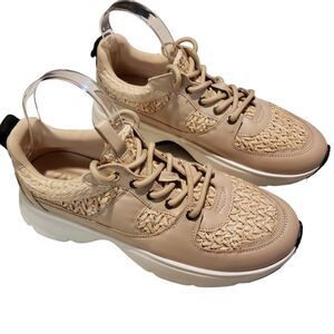 Zara Pink Combination Chunky Sole Platform Sneakers US 9.5 EU41